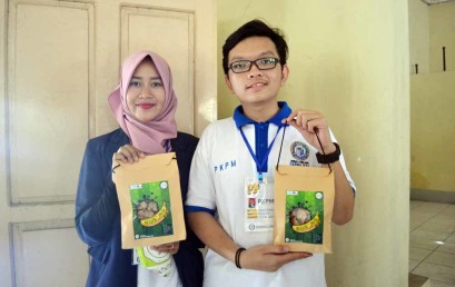 Manfaatkan Kulit Pisang Terbuang, Mahasiswa Darmajaya Sulap Jadi Kusang