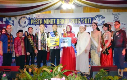 Anggi-Nezia Jadi Putra Putri Kampus Darmajaya 2017