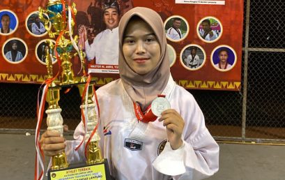 Lagi! Mahasiswi IIB Darmajaya Juara Kejuaraan Taekwondo Wali Kota Cup 2022