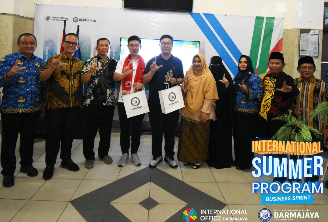 Puluhan Mahasiswa dari 5 Negara Ikuti Kegiatan Summer Program di IIB Darmajaya