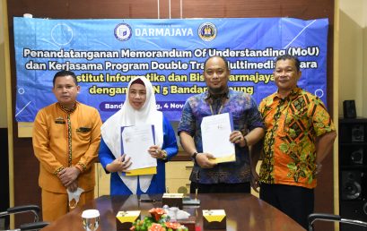 Pilih IIB Darmajaya untuk Program Double Track Multimedia, ini Alasan SMAN 5 Bandarlampung