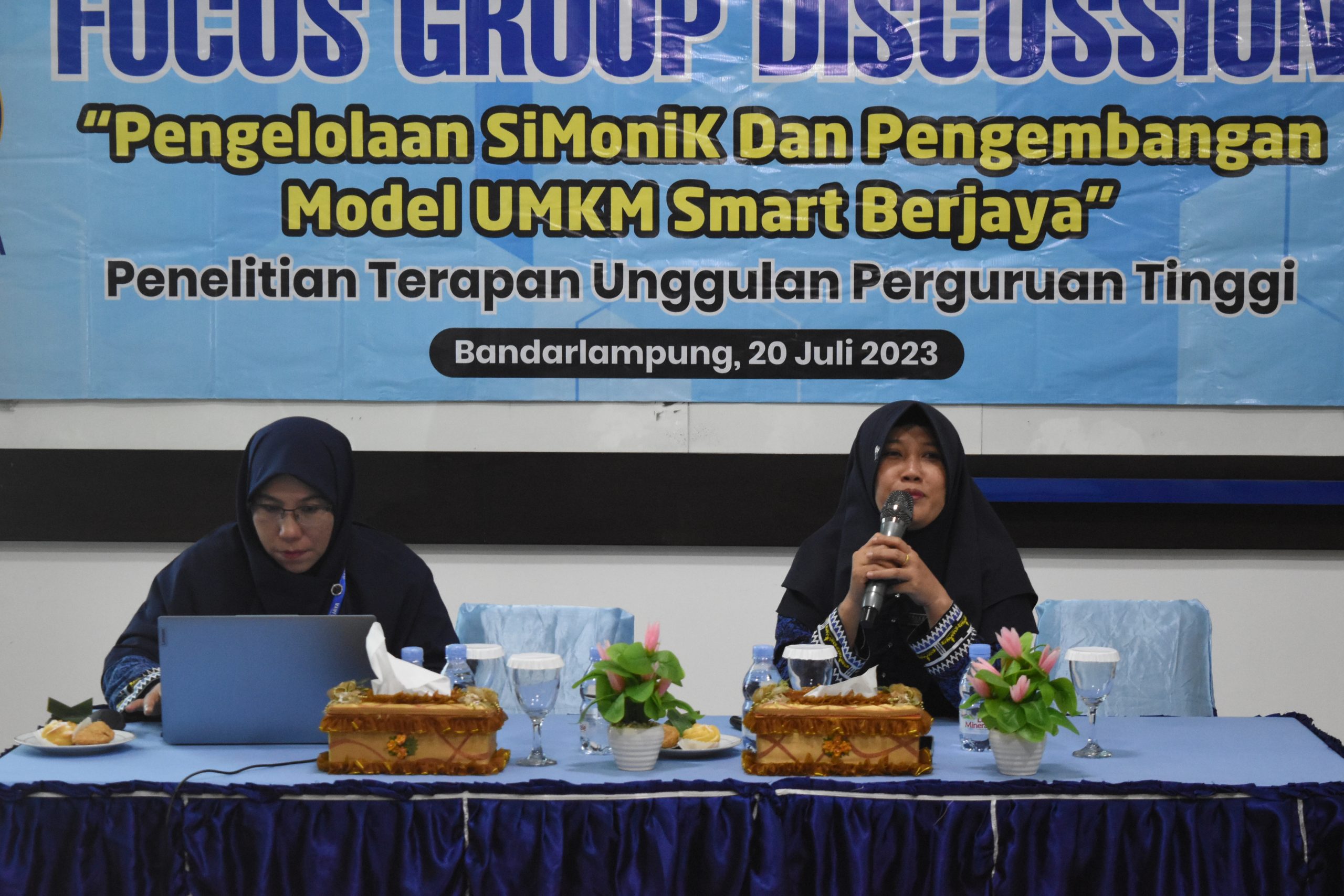 Hadirkan SKPD di Pesawaran, Dosen IIB Darmajaya Gelar FGD “Pengelolaan SiMoniK dan Pengembangan Model UMKM Smart Berjaya”