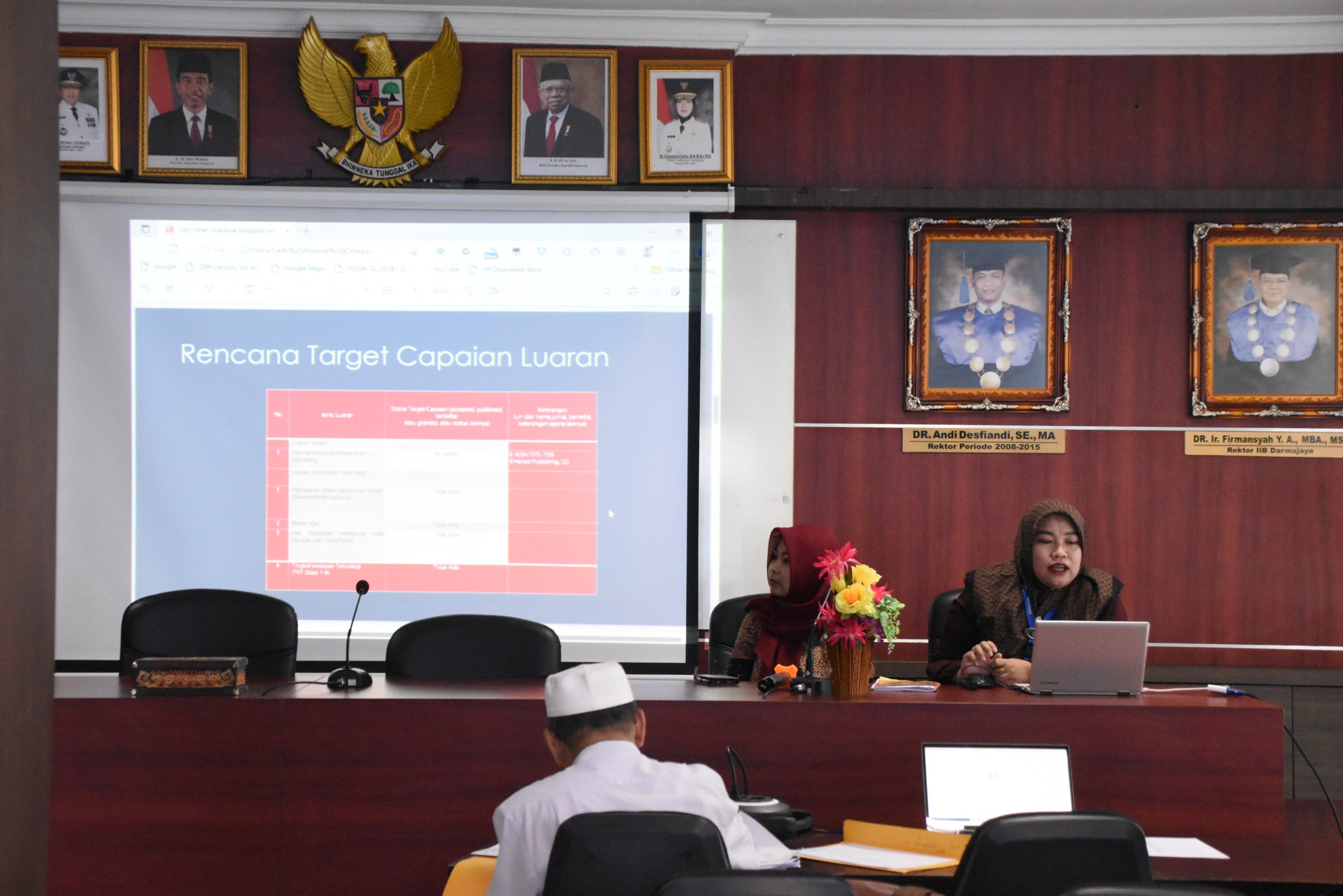 Pacu Karya Ilmiah Dosen, LPPM IIB Darmajaya Gelar Seminar Proposal Penelitian Hibah Doktor