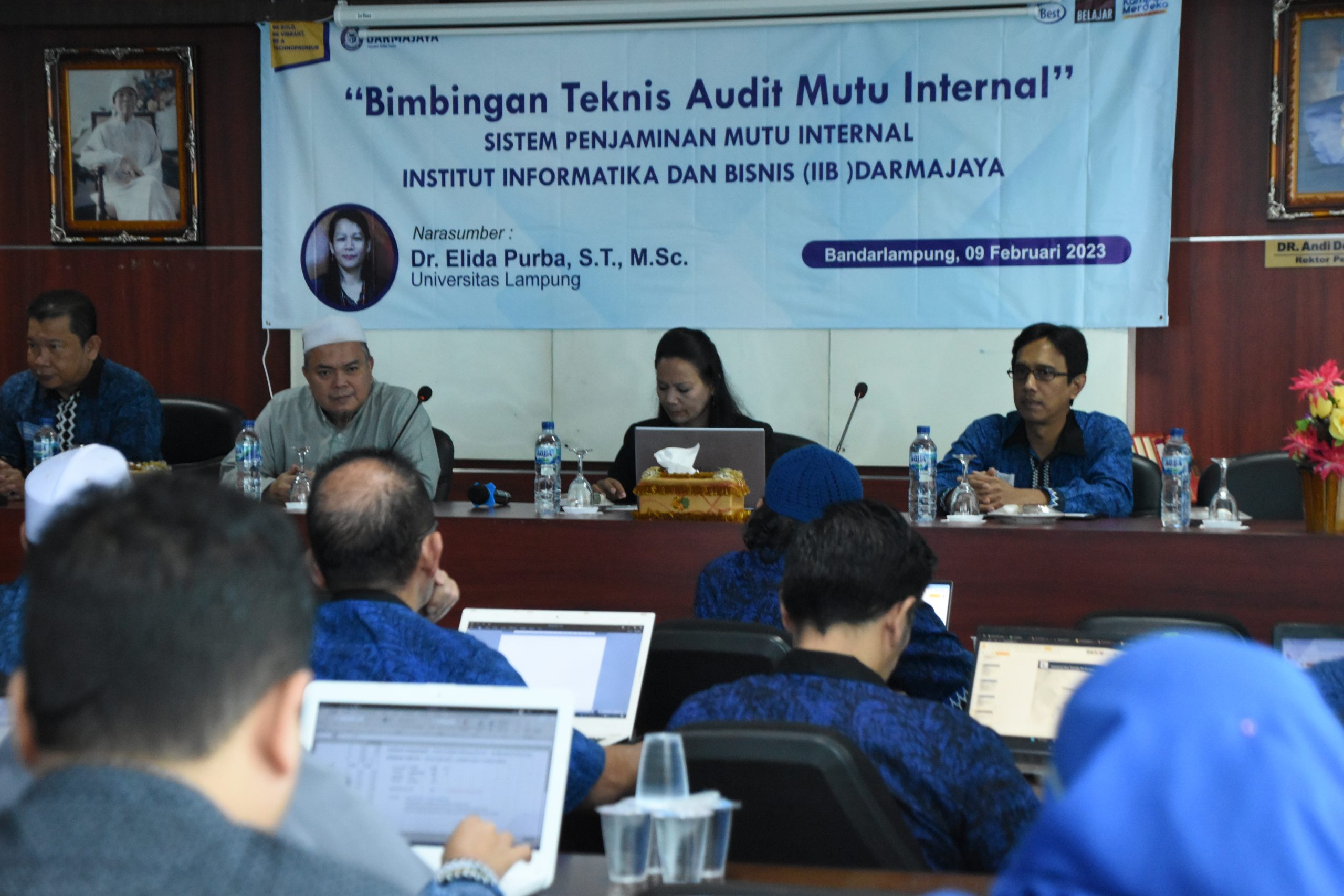 Menuju Unggul, LPM IIB Darmajaya Gelar Bimtek Audit Mutu Internal SPMI