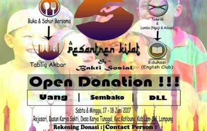 Gerakan Sosial Ramadhan Mahasiswa Darmajaya