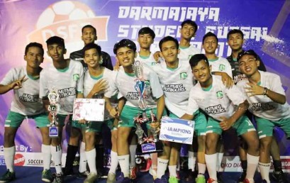 Darmajaya Student Futsal Tournament 2017, SMK Negeri 4 Juaranya !