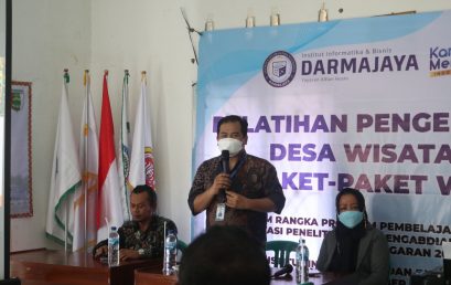 Program Pembelajaran Kolaboratif, Dosen IIB Darmajaya Beri Pelatihan Pengembangan Desa Wisata