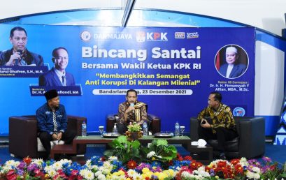 IIB Darmajaya Gelar Bincang Santai Bersama Wakil Ketua KPK RI