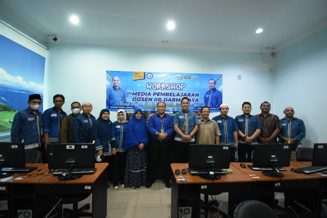 Tingkatkan Inovasi Pembelajaran, LPM IIB Darmajaya Gelar Workshop