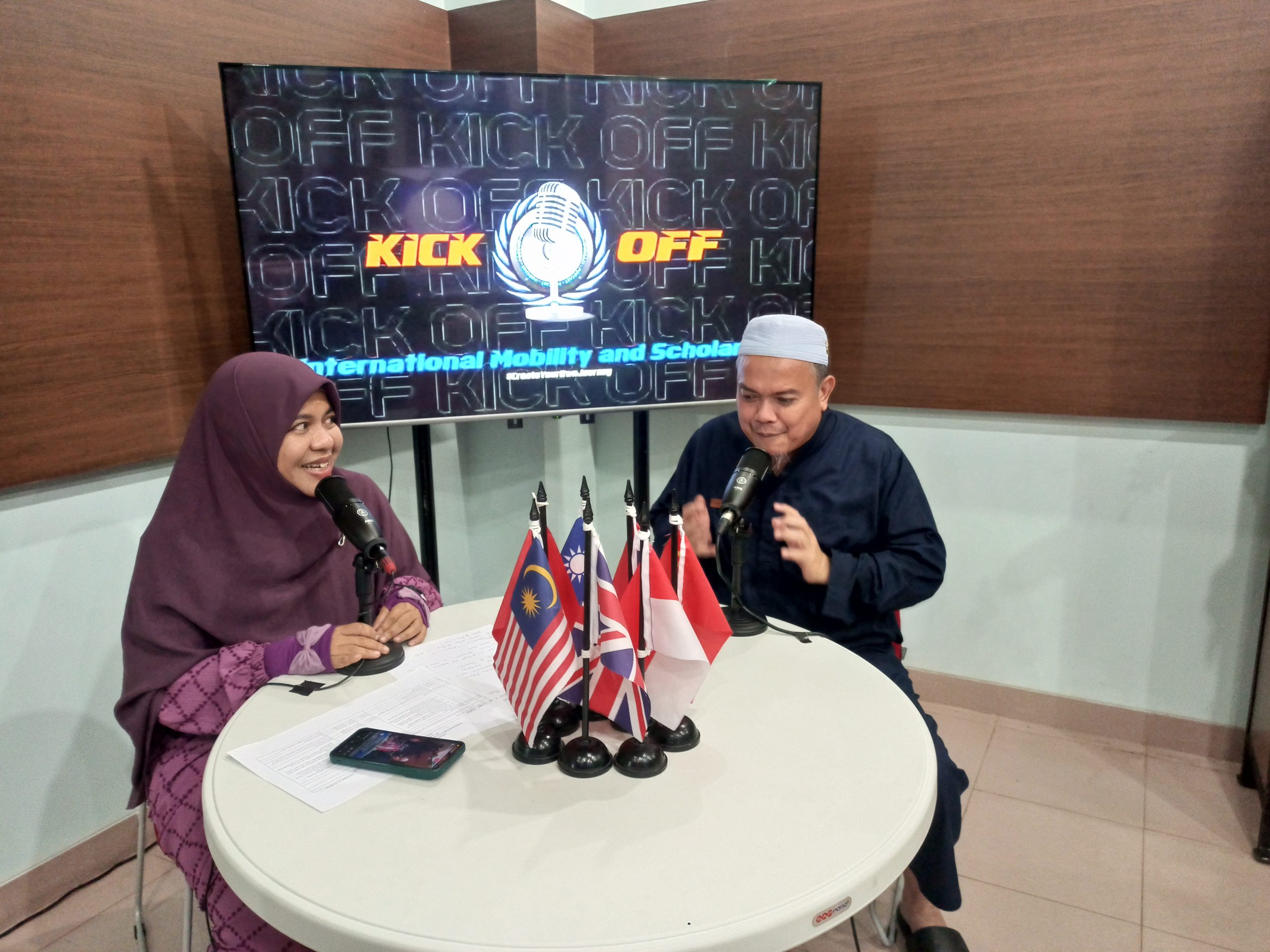 UPT International Office Gelar Podcast KickOff International Mobility dan Scholarship