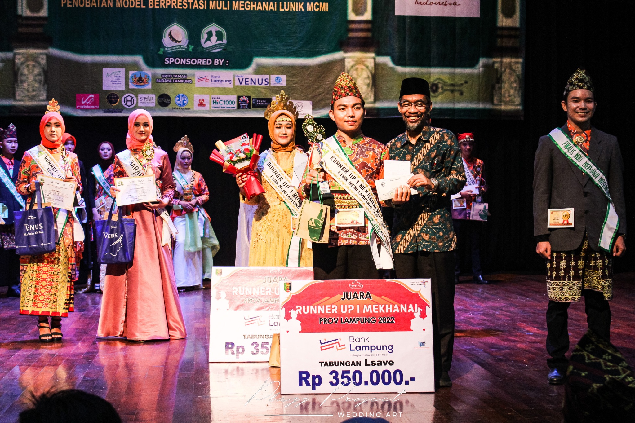 Mahasiswa Prodi Manajemen IIB Darmajaya Runner Up 1 Mekhanai Muslim Provinsi Lampung 2022