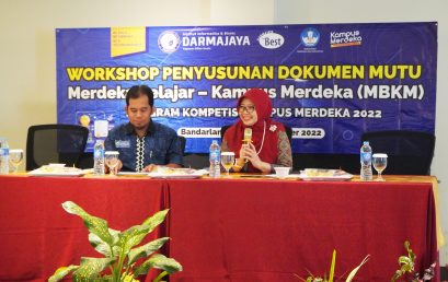 Tingkatkan Kompetensi Lulusan, IIB Darmajaya Gelar Workshop Penyusunan Dokumen Mutu MBKM