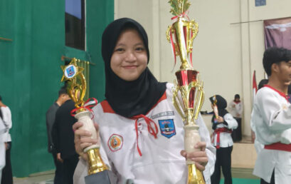 Baru Dua Kali Tanding, Mahasiswi IIB Darmajaya Langsung Sabet Juara 1 di Kejuaraan Silat Lampung