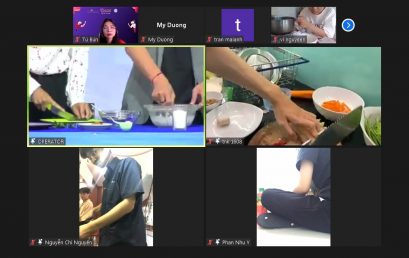 Virtual Culture Exchange: Mahasiswa Darmajaya–FPT University Sajikan Makanan Tradisional