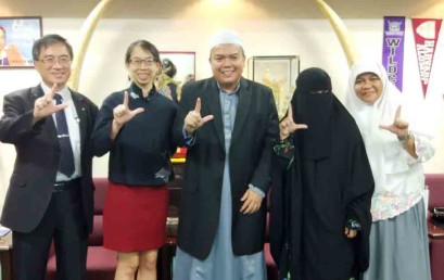 Darmajaya, Penelitian Bersama Chen Shiu University Taiwan