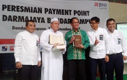 Mahasiswa Darmajaya Bisa Bayar SPP di PPOB BNI Syariah