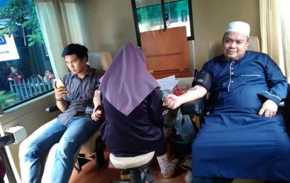 KSR Darmajaya Gelar Aksi “Blood Donation”