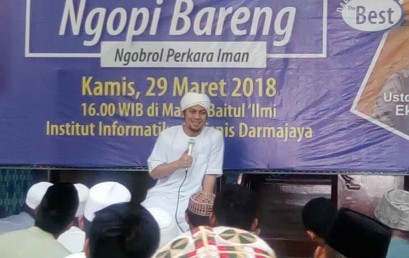 Mahasiswa Darmajaya Ngobrol Perkara Iman Bersama Sunu