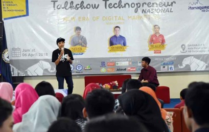 Co Founder Lampung Geh Ajak Mahasiswa Darmajaya Berkarya Via Medsos