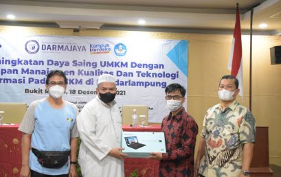 IIB Darmajaya Berikan Pengabdian Peningkatan Daya Saing UMKM se Bandarlampung