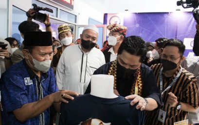 Menteri BUMN Erick Thohir Puji Karya Mahasiswa dan Alumnus IIB Darmajaya