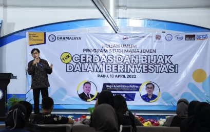 Tanamkan Minat Investasi di Pasar Modal, Prodi–Hima Manajemen Gelar Kuliah Umum Cerdas dan Bijak dalam Berinvestasi