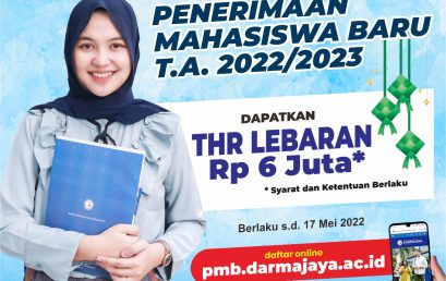 Kabar Gembira, IIB Darmajaya Berikan THR Lebaran 40 Persen kepada Calon Mahasiswa