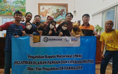 Pengabdian Masyarakat, Dosen IIB Darmajaya Berikan Pelatihan Olahan Pangan dan Literasi Digital Komunitas dif_able