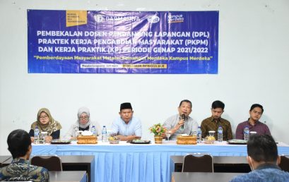 IIB Darmajaya Gelar Pembekalan Dosen Pembimbing Lapangan PKPM dan KP