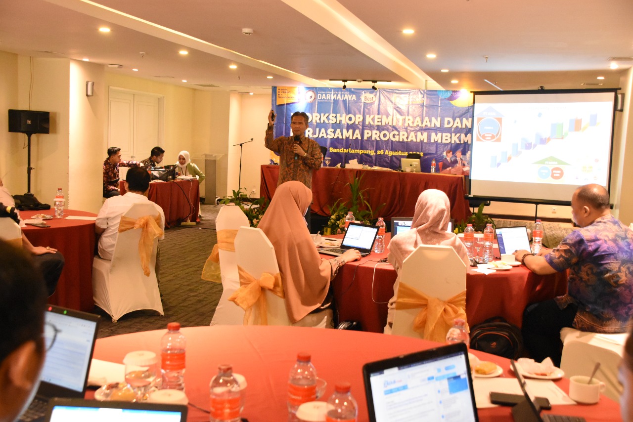 Tingkatkan Kemitraan dan Kerjasama, Direktorat MBKM IIB Darmajaya Gelar Workshop