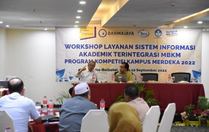 Direktorat MBKM Darmajaya Gelar Workshop Layanan Sistem Informasi Akademik Terintegrasi MBKM PKKM 2022