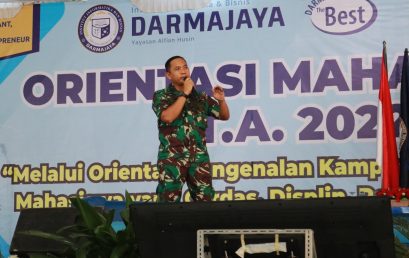 Ories 2022 IIB Darmajaya : Peserta Terima Materi Wawasan Kebangsaan dari Brigif 4 Marinir Piabung, Pesawaran