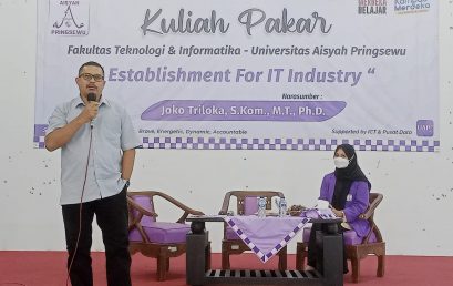 Dosen Magister Teknik Informatika IIB Darmajaya Jadi Narasumber Kuliah Pakar Perguruan Tinggi Ini