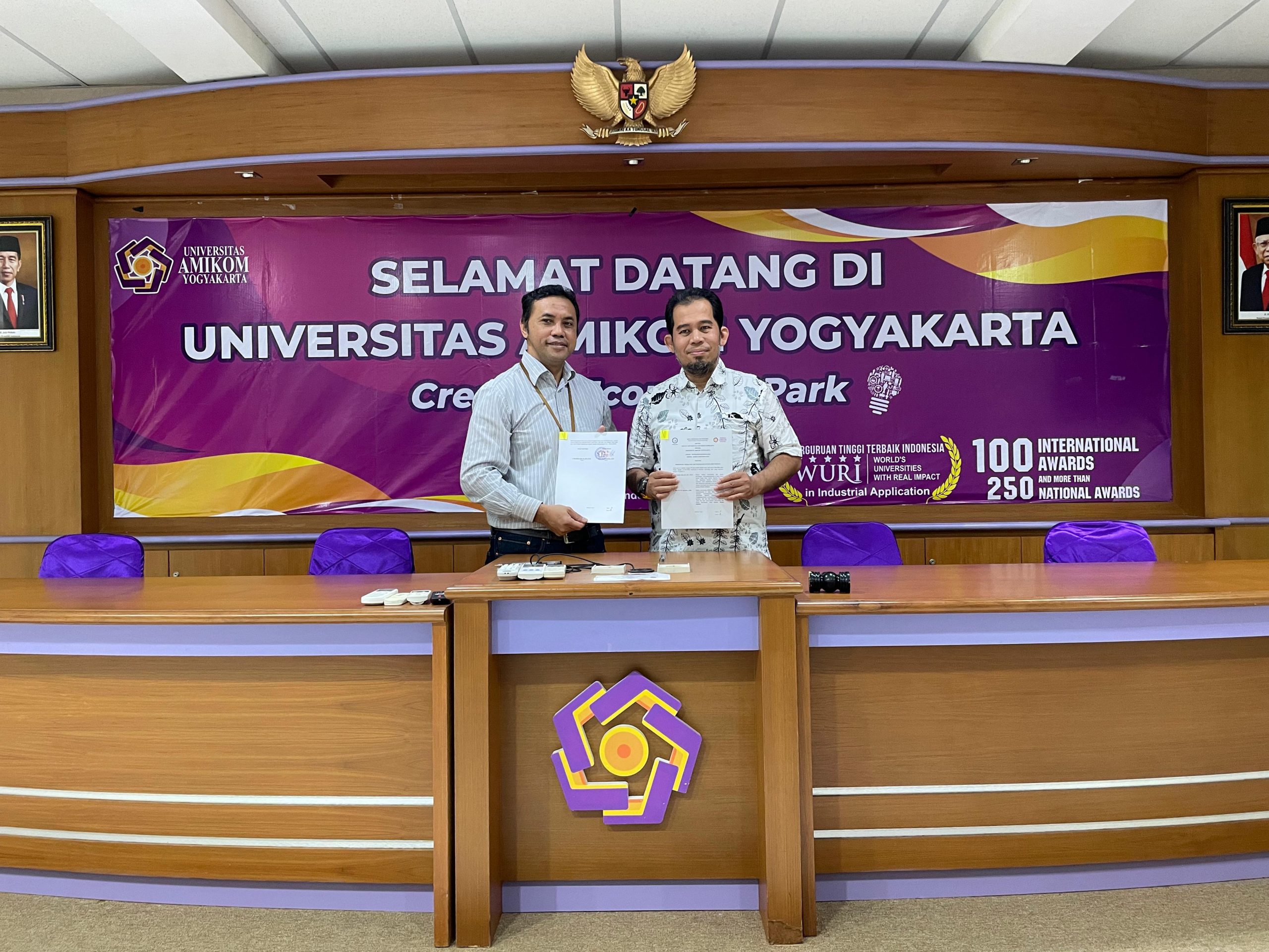 IIB Darmajaya Kolaborasi dengan PT Amikom dan Industri Teknologi dalam Upaya Sinergi Kurikulum