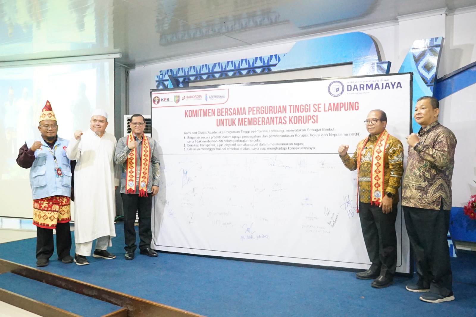 IIB Darmajaya Sukses Gelar Apel Besar dan Workshop Peringatan Hakordia 2024