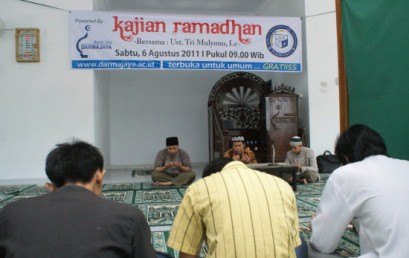 Sambut Ramadhan IBI Darmajaya Tingkatkan Keimanan Lewat Pengajian Rutin