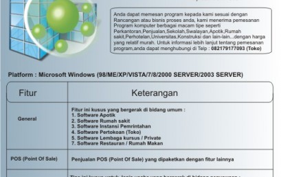 Sang Penemu Micro Defender Antivirus, kini Produsen Sysbase V 1.0