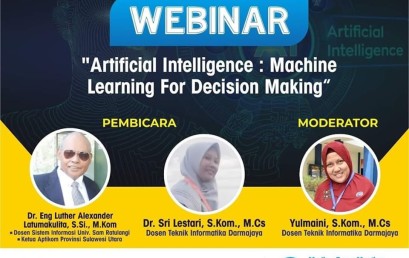 Artificial Intelligence : Machine Learning for Decision Making