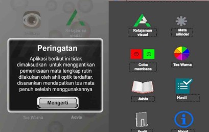 Mahasiswa Darmajaya Rancang Aplikasi Indikasi Mata Rabun Berbasis Android